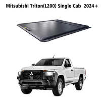 Mitsubishi Triton L200 Couvercle de volet rétractable antivol Roll N Lock Topper en aluminium pour Ranger Rouleau de fonction étanche