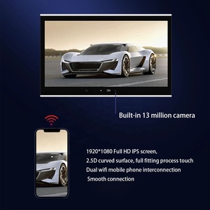 Système de divertissement de siège arrière de voiture Android 12 ultra-mince 13.3 "écran spécial pour <span class=keywords><strong>AUDI</strong></span> Q7 <span class=keywords><strong>Q8</strong></span> travail USB Wifi 1080P miroir de téléphone - Product Image 5
