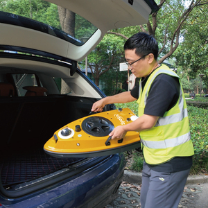 เรือสำรวจไร้คนขับ Galaxy S1 น้ำหนักเบา พร้อมเครื่องรับสัญญาณ GNSS RTK อุปกรณ์สำรวจ GPS GNSS RTK เครื่องรับสัญญาณ GNSS RTK - Product Image 3