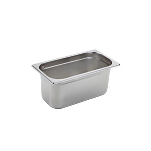 ถาดใส่อาหารสแตนเลส 18/10 GN 1/3 32.5 × 17.5 × 15 ซม., 740 กรัม อิน็อกซ์ อิน็อกซ์ มาเซล - Product Image 1