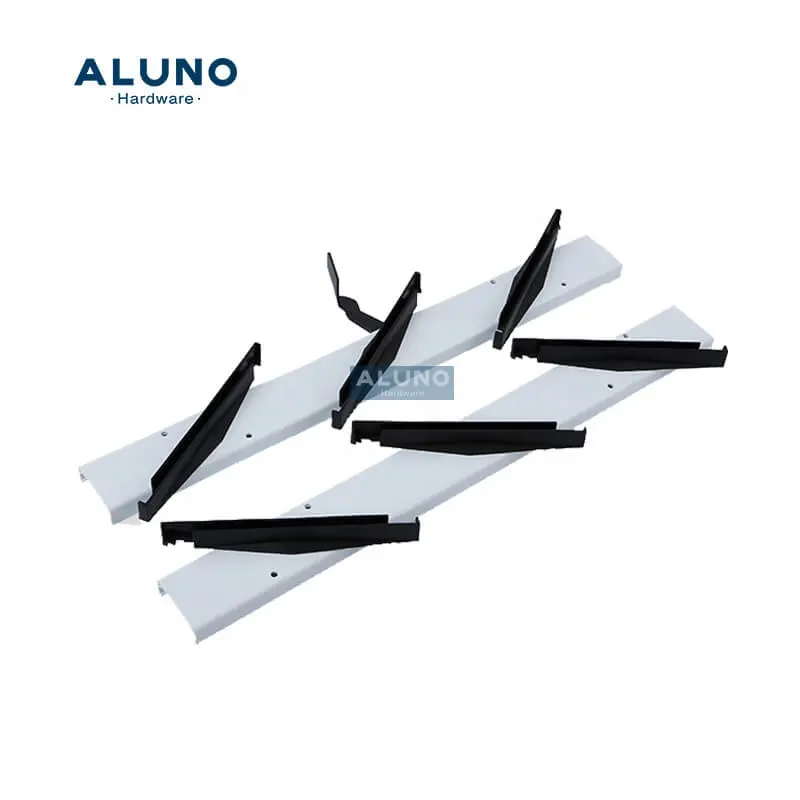 AlunoDesigns内蔵の陽極酸化着色換気ビルディングフィッティングPVCフィッティングシャッターアルミニウムシャッタールーバーフレーム