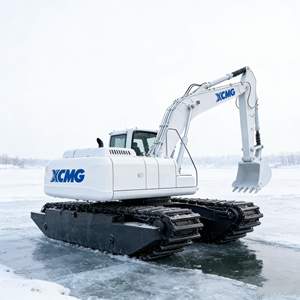 Excavatrice amphibie durable et peu coûteuse pour l'entretien des canaux et la remise en état des terres - Product Image 5