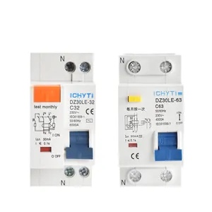 Disjoncteur Elcb 60a haute capacité de coupure thermique basse tension 50 ampères