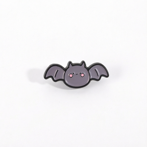 Cute Bat <b>Enamel</b> <b>Pin</b> Metal Brooch Halloween Animal <b>Badge</b> for Clothing Bags Backpacks - Product Image 1