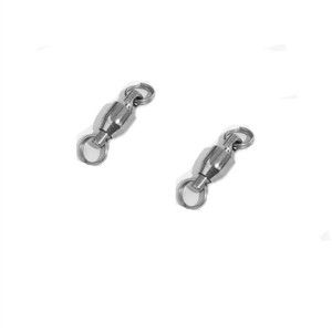 Anillas Giratorias de Pesca de Alta Resistencia con Rodamientos de Bolas, Tamaño 0 # -8 # - Product Image 6
