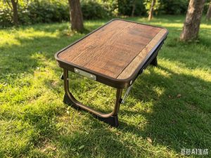 Tavolo Portatile Pieghevole in Alluminio per Campeggio, Picnic e Uso Esterno, Minimalista, Utilizzabile anche come Supporto per Laptop - Product Image 4