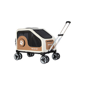 Poussette Corgi détachable et pliable, transporteur pour chats et chiens, cage de poussette réversible élégante. - Product Image 5
