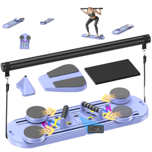 Kj Logra un <span class=keywords><strong>Abdomen</strong></span> Tonificado en Casa Tabla de Ejercicios Unisex Ecológica 7 en 1 con Rebote Automático que Facilita los Entrenamientos del Core - Product Image 5