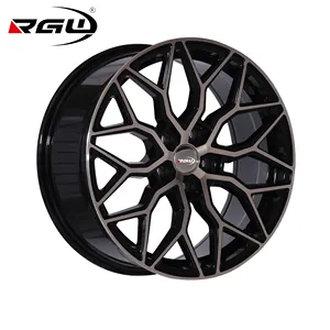 8821 preto 114.3 15 "te37 17x7.5 r15 r16 r17, com quatro buracos 14 15 17 18 19 polegadas roda de carro