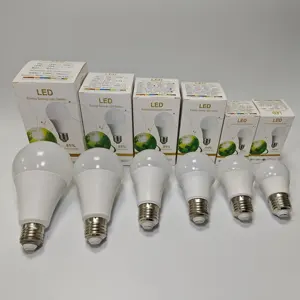 Hot sale led bulb light 12 watt energy saving led bulb Aluminum coated A65 led bulb