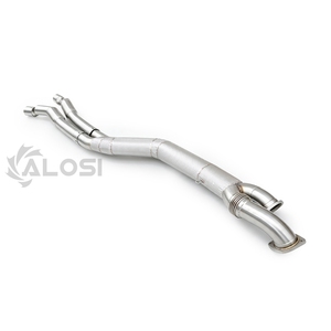 Vente directe d'usine, adapté aux BMW G80 M3 G81 M3 Touring G82 M4 G87 <span class=keywords><strong>M2</strong></span>, tuyau d'échappement intermédiaire en acier inoxydable - Product Image 6