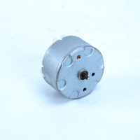 Motor Listrik DC Mini 500 Diameter 32mm Kecepatan 6000rpm 3V 6V 9V 12V Motor Mini dengan Magnet Permanen untuk Robot Mainan DIY & Kipas USB