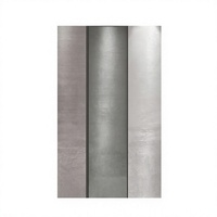 Verre filé haut de gamme personnalisé, style minimaliste nordique, avec surface finie pour portes de cuisine et de salle de bain