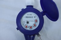 Yuxiang Nylon Body Mechanical Prepaid Water Meter OEM Multi-Jet Measuring Device 2.5m/h Flow Rate 2-Year Warranty