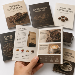 Booklet Printing Catalogue Softcover Booklet Full Color Softcover Embossed Cover for Business Marketing - Product Image 1