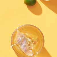 Sachets de thé pyramidaux personnalisés en gros avec étiquette, emballage individuel pour fruits (kumquat, citron) et fleurs