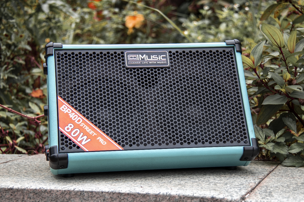 COOLMUSIC BP40D - Portable Vocal Amp for Acoustic Guitars