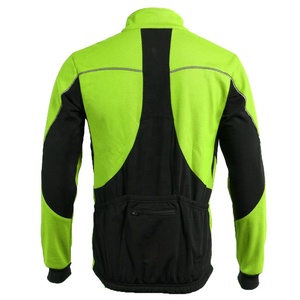Men's Customized <b>Stand</b> Collar Zipper Closure Sporty Autumn Outerwear Regular Fit Breathable Knitted <b>Cycling</b> MTB Jacket - Product Image 3