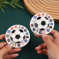 Nouveauté 2026 : Aimant de réfrigérateur rotatif Coupe Héraclès, souvenir de football, cadeau pour les fans de football avec design de dessin animé