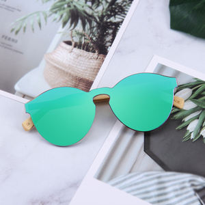 2025 vente chaude de haute qualité lunettes de soleil rondes pour hommes miroir lentille concepteur lunettes de soleil mode Vintage métal charnière lunettes de soleil - Product Image 4