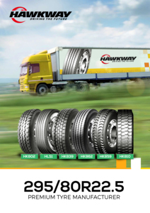 Neumáticos para Camión HAWKWAY de Fábrica China, 315/80r22.5, Radiales sin Cámara, para Camiones Pesados, 295/80r22.5, Llantas para Camión - Product Image 6
