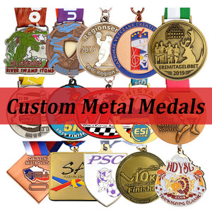 Medalla Personalizada de la Liga de Campeones de Metal, Medalla de Aleación de Zinc para Patinaje, Baloncesto, Fisicoculturismo, Levantamiento de Pesas, Deportes, Artes Marciales de Kungfu - Product Image 1