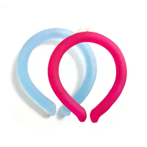 Summer Outdoor Neck Cooler Personal Air Conditioner Cooling Neck Wraps Reusable Cold Ice Pack Gel Neck Cooling Tube