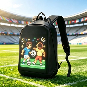 APP Mobile Phone Programmable Full Color Display <b>Backpack</b> Digital LED Bag LED Screen <b>Backpack</b> - Product Image 1