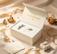 Boîte d'emballage en carton rigide pour vêtements et chaussures avec logo personnalisé, recyclable, écologique, boîtes cadeaux pliantes magnétiques