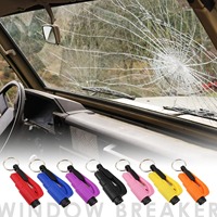 Kit d'urgence multi-couleurs pour la défense personnelle avec porte-clés et fonction brise-vitre pour la sécurité des femmes - Fournitures en gros
