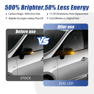 Parti Auto Non polarità LED lampada Auto a specchio luci di direzione per <span class=keywords><strong>Renault</strong></span> <span class=keywords><strong>Grand</strong></span> <span class=keywords><strong>Scenic</strong></span> <span class=keywords><strong>III</strong></span> - Product Image 4