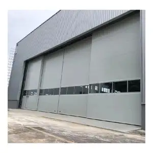 Panel Sandwich Industri Pintu Geser Harga Pintu Geser Industri Ringan Pintu Otomatis