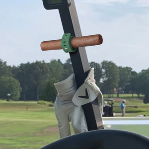 Porte-cigare magnétique de luxe réglable avec aimant puissant accessoire de chariot de golf en silicone Clip-On support de cigare outil de balle portable - Product Image 6
