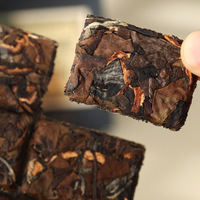 Thé Blanc Mature Gongmei du Yunnan 2018, en Bandes de Zeste de Mandarine, Petites Découpes Carrées, Thé en Vrac, Présentation en Pack 180g, Échantillons pour Présentoirs