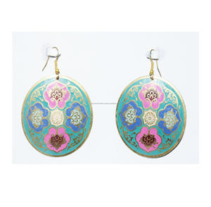 August 2025 Handmade Antique Copper Geometric Hammered <b>earring</b> jewelry sets fashion jewelry Big Bold Copper <b>Earrings</b> women - Product Image 5