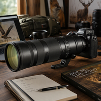Objectif zoom super téléobjectif Nikon Nikkor Z 180-600mm f 5.6-6.3 VR d'occasion pour Nikon Z9 Z8 Z7 Z6 sans miroir, testé, état impeccable