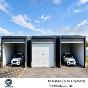 โรงงานรับผลิตบ้านสำเร็จรูป โกดัง โรงงาน โรงรถ ที่จอดรถ <span class=keywords><strong>บ้าน</strong></span>พักอาศัย พร้อมประตูม้วนแบบใช้มือ/ไฟฟ้า - Product Image 6