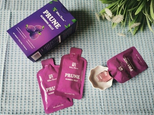 Oem/ODM New Jelly tùy chỉnh bao bì Prune sliming trọng lượng ít hơn <span class=keywords><strong>10</strong></span> túi hương vị trái cây Pudding Jelly - Product Image 4