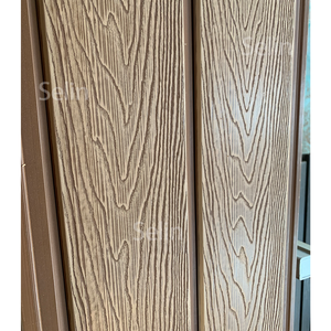 Selin ODM OEM 야외 방수 WPC 테라스 바닥 베란다 호두 색 PVC 데크 일본 안뜰 스타일 캡핑 목재 섬유 - Product Image 2