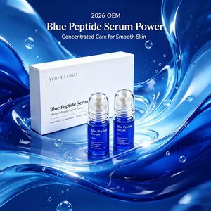 เซรั่มบำรุงผิวหน้าสูตรพิเศษ Private Label 2026 OEM GHK Blue Peptide ช่วยเติมความชุ่มชื้น ฟื้นฟูเกราะป้องกันผิว ลดเลือนริ้วรอย - Product Image 6