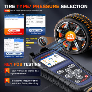 Herramienta TPMS para Automóviles MaxiTPMS TS501 PRO, Sensor de Vehículo, Sistema de Monitoreo de Neumáticos, Pantalla TFT a Color OBD, 12-24 V - Product Image 4