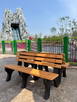 Planches de bois en plastique HDPE WinStar sans entretien, 38*15mm, couleur bois, imitation bois, pour meubles d'extérieur