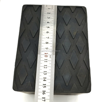16*12*8cm carré Auto voiture coussin de levage en caoutchouc Jack Pad Blocker, 160*120*80 Mm, réparation tampon en caoutchouc