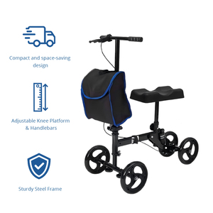 Deambulatore Relaxsmith All-Terrain in Fibra di Carbonio per Riabilitazione, Certificato CE, Comodo, Regolabile e Leggero - Product Image 3