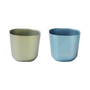 Pure Titanium Drinking Shot Set 2 Pack 26ml Mini Liquor Cup For Barware Gift Set Lightweight Reusable <b>Portable</b> - Product Image 2