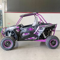 T3 certifié EPA CE, 2 places, 4 roues motrices, 4 temps, 2 cylindres, moteur essence CF 1000CC, vitesse rapide, SSV d'aventure