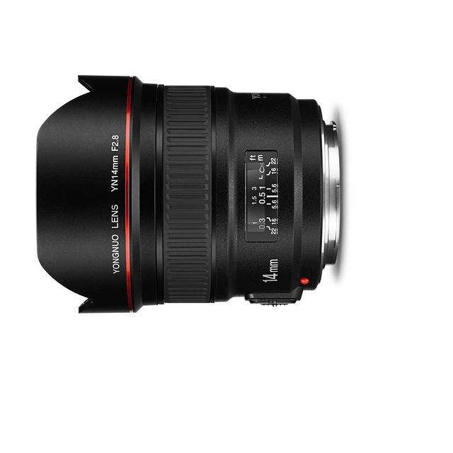 Best Sale Camera Lens YONGNUO 14mm F2.8 Ultra-wide Angle Prime Lens  for Nikon EOS DSLR Cameras YONGNUO Mf /AF Lens Aperture