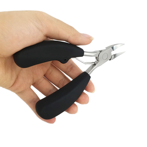 <span class=keywords><strong>Coupe</strong></span>-ongles en acier inoxydable de 5 pouces avec manche en résine Outil précis <span class=keywords><strong>pour</strong></span> ongles incarnés <span class=keywords><strong>pour</strong></span> ongles épais et doigts - Product Image 2