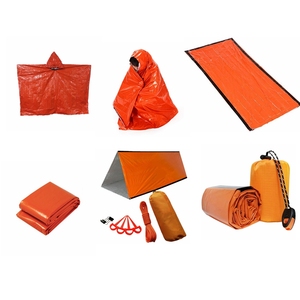 Tenda di emergenza 2 persone riparo di sopravvivenza termica Mylar attrezzatura da <span class=keywords><strong>campeggio</strong></span> impermeabile <span class=keywords><strong>kit</strong></span> di sopravvivenza compatto telo bivacco - Product Image 1