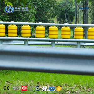 Aashto en1317 קל להתקנה קליטת התנגשות אנרגיה סיבוב הכביש המהיר דלי סיבוב גלי גלי - Product Image 3